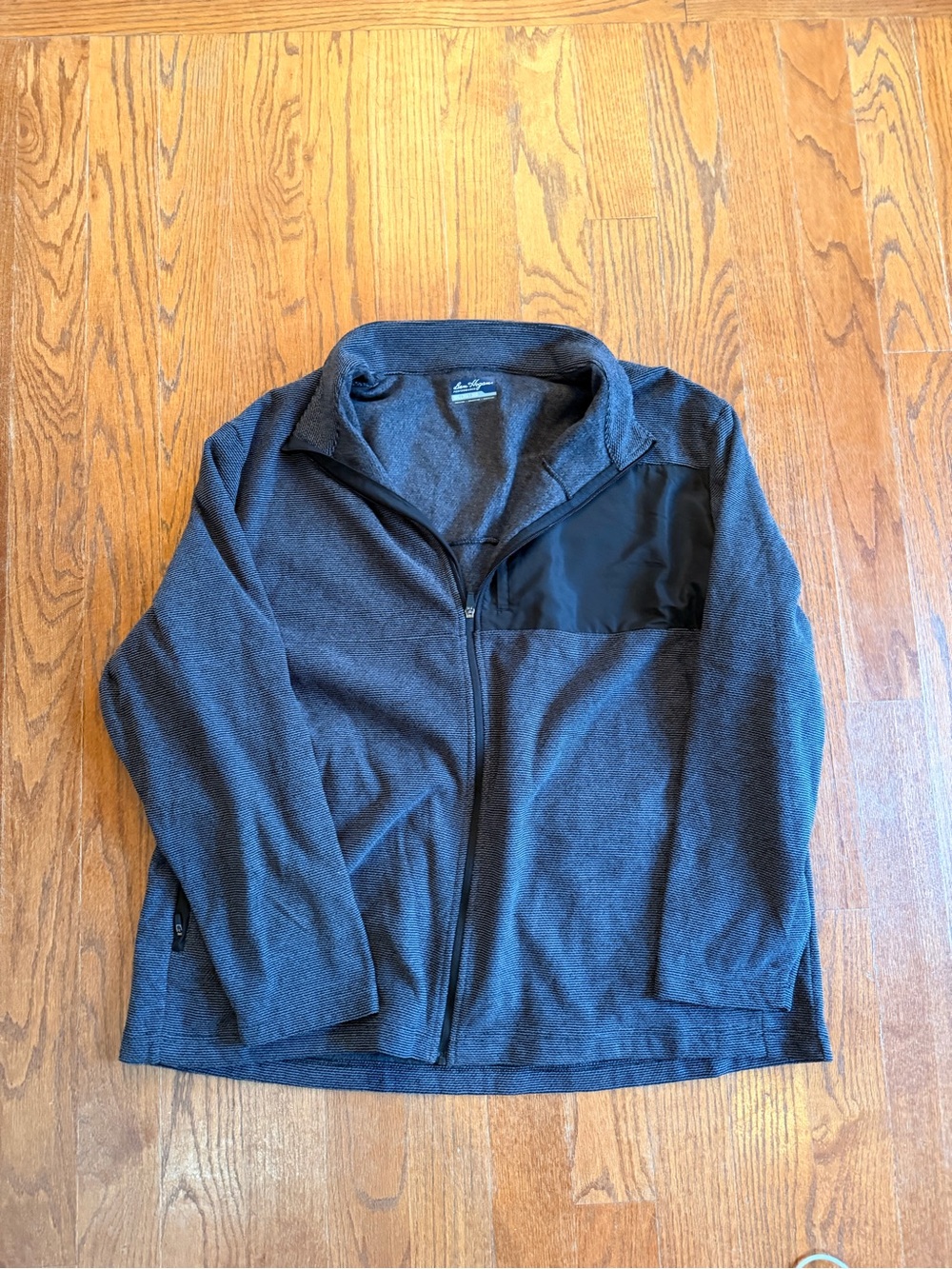 Hogan Men's Performance Jacket in Charcoal Gray and Black